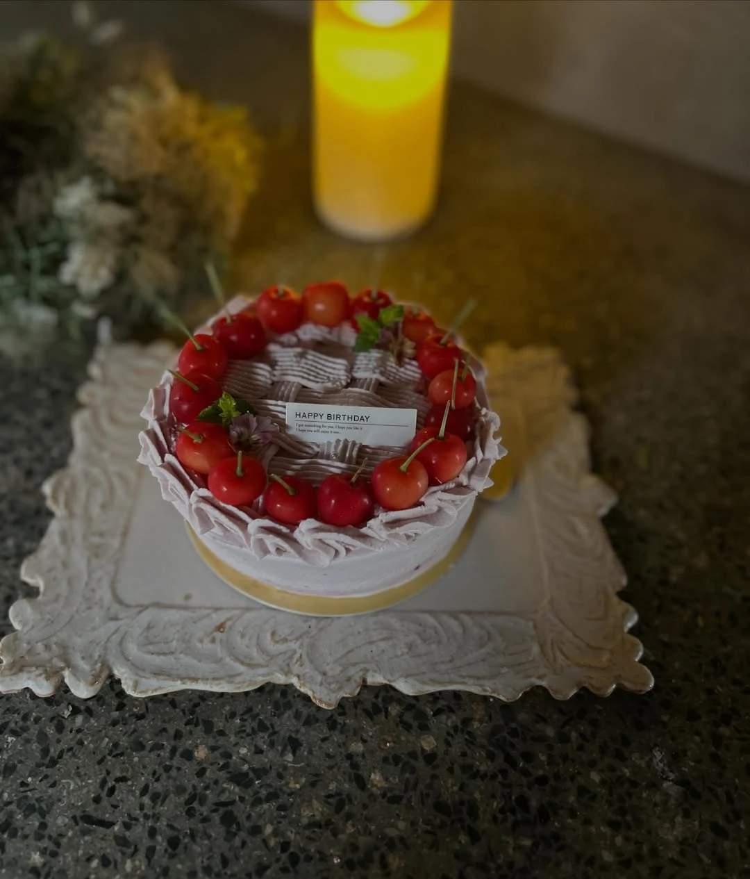 工房のいちごケーキ